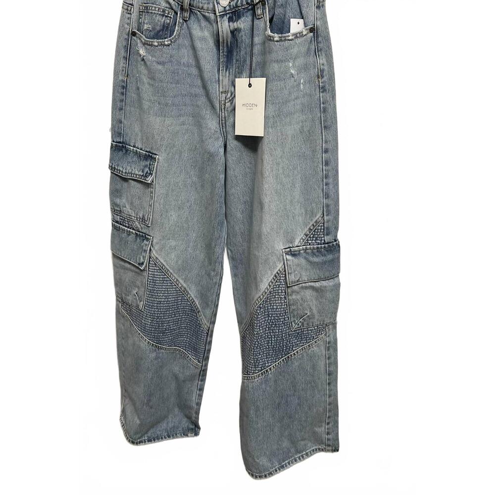 NEW HIDDEN women's nori jeans in medium light rinse